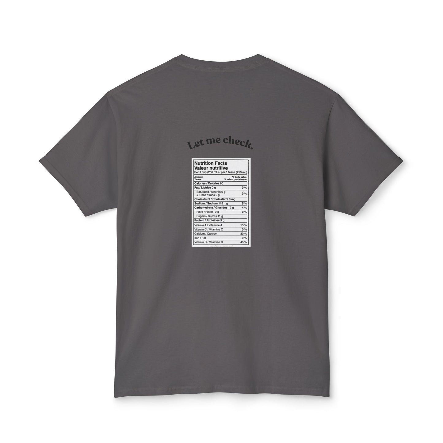 Let Me Check Ingredients Shirt