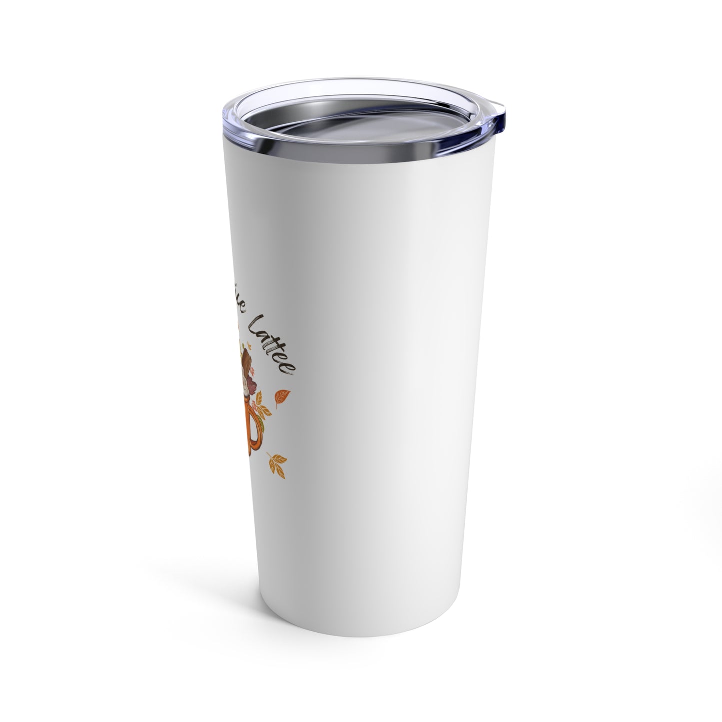 Pumpkin Spice Latte Fall Holiday Tumbler 20oz