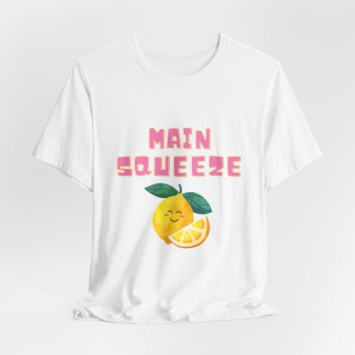 Main squeeze lemon graphic Short Sleeve Tee