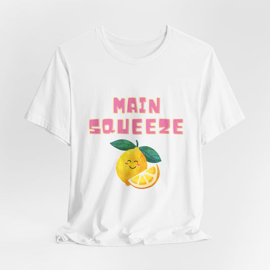 Main squeeze lemon graphic Short Sleeve Tee