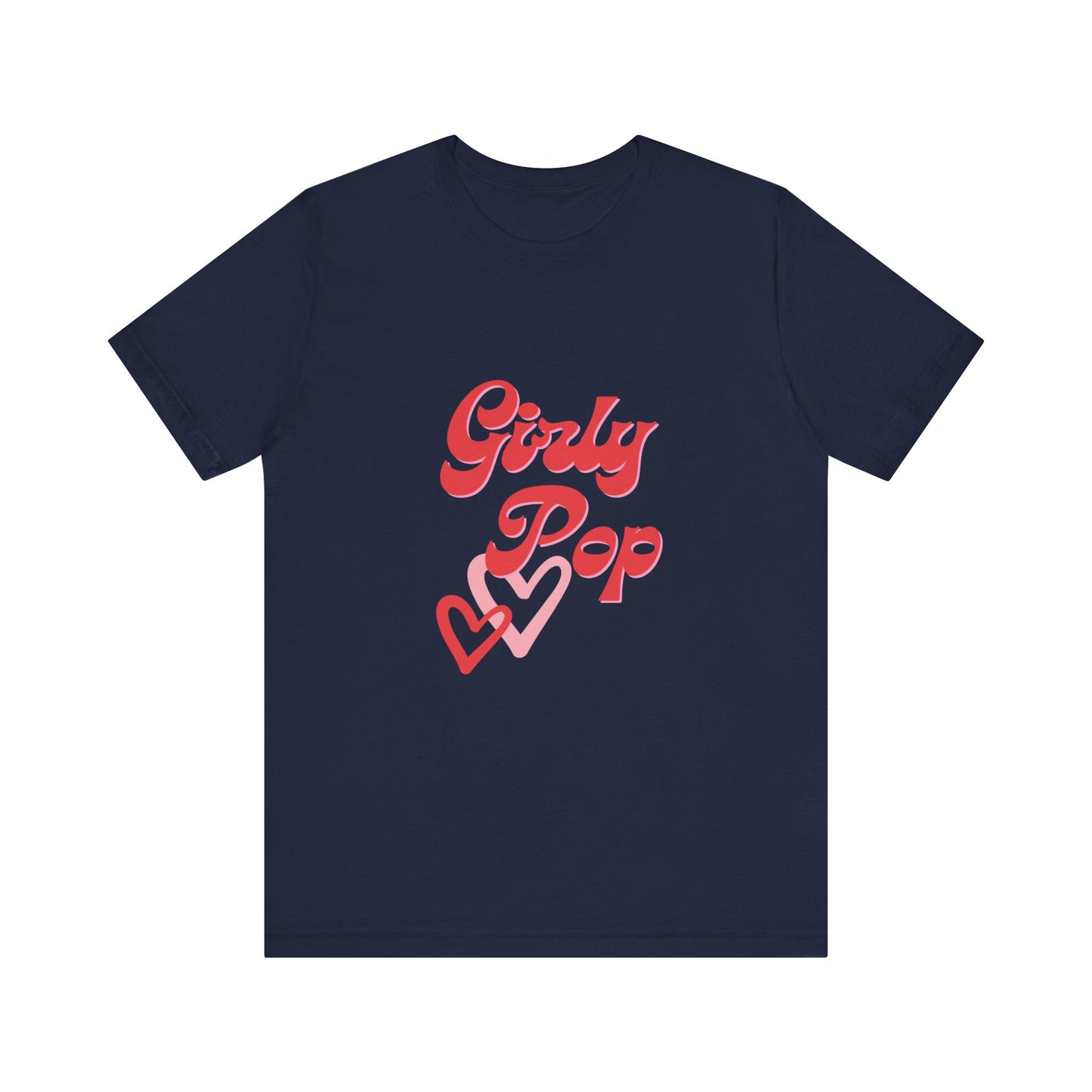 Girly pop graphic Jersey Short Sleeve Tee