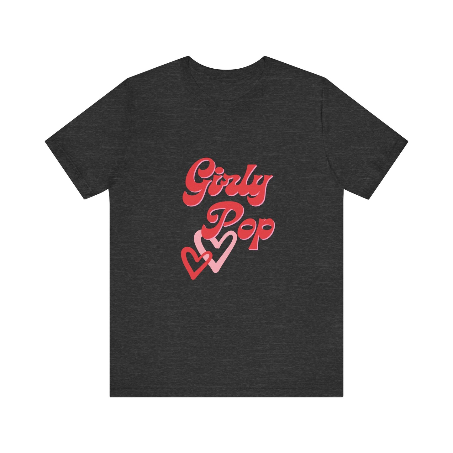 Girly pop graphic Jersey Short Sleeve Tee