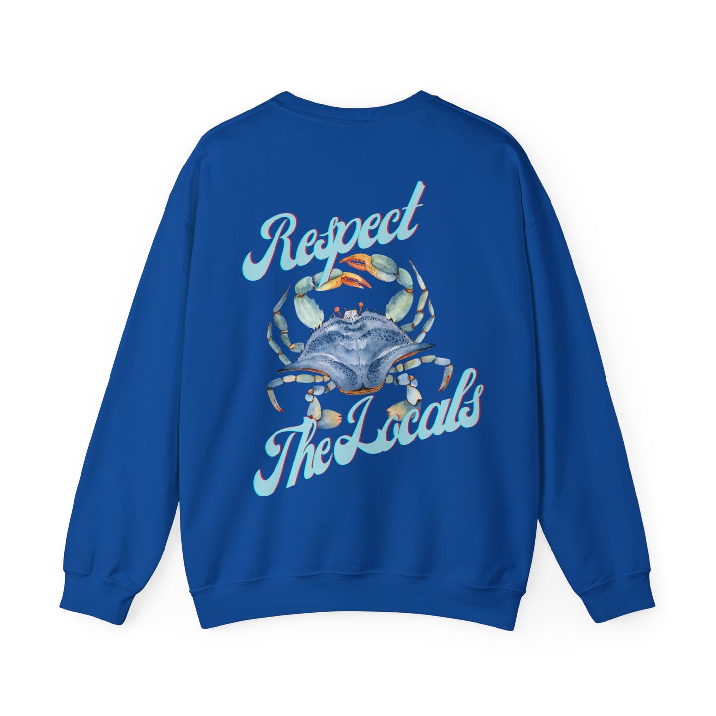 Respect the Locals Unisex Heavy Blend™ Crewneck Sweatshirt