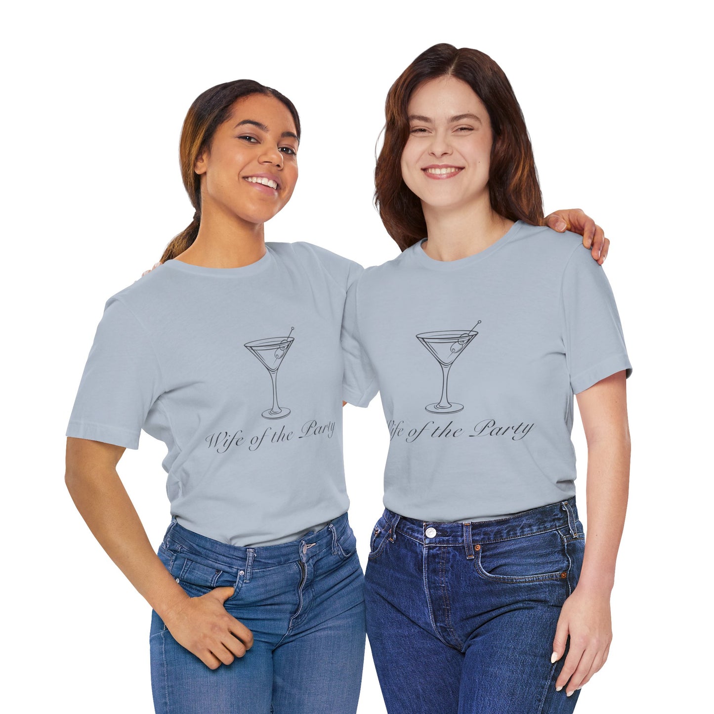 Wife of The Party Bachelorette Jersey Short Sleeve Tee