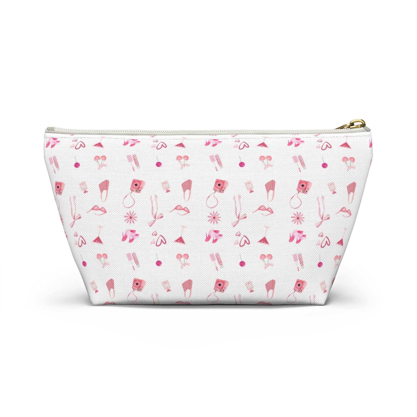 Coquette Makeup Travel Toiletry Accessory Pouch w T-bottom