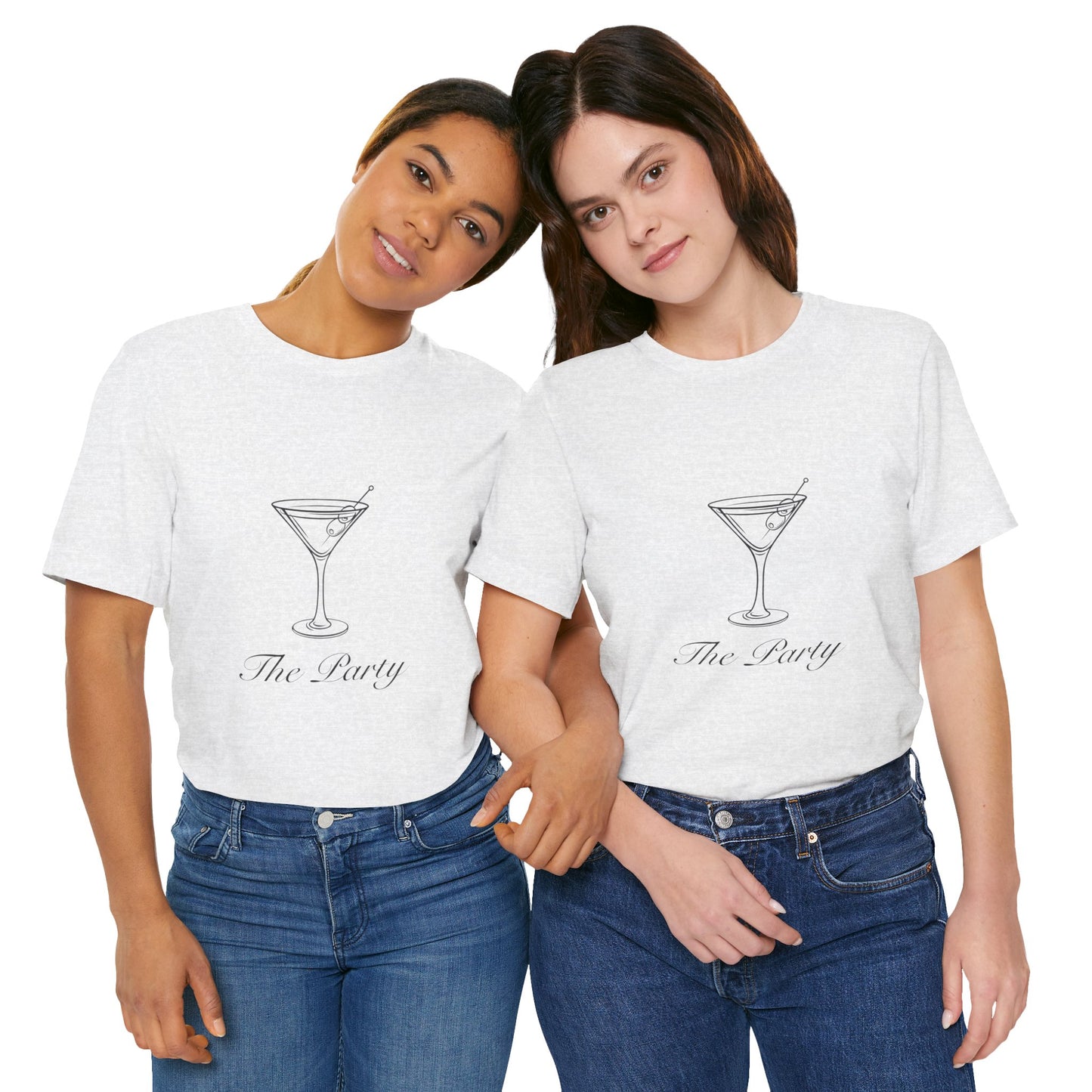 The Party Bachelorette Bridesmaids Jersey Short Sleeve Tee