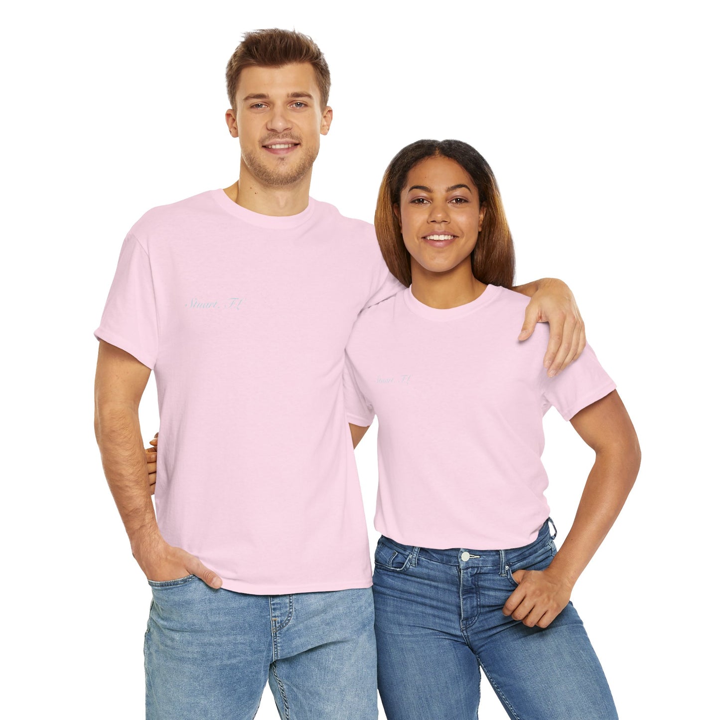 Stuart FL Respect the Locals Crab Unisex Heavy Cotton Tee